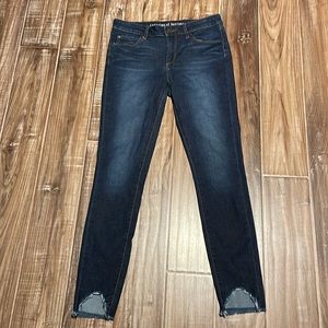 Articles of Society Skinny jeans with fray hem—27